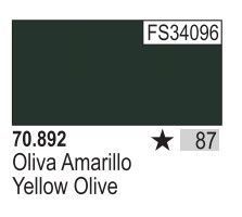 Vallejo Model Color - Yellow Olive - VAL70892 - 17ml